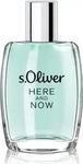 s.Oliver 898114, s.Oliver Here and Now for Men Eau de Toilette Spray 30 ml,