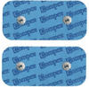 Compex Snap Elektroden 5x10cm Single & Double Snap Double Snap - 2 Anschlüsse...