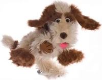 MATTHIES W315, MATTHIES Living Puppets Handpuppe Hund Tillmann 43 cm