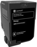 Original 74C2SKE LEXMARK CS72x Toner black