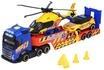 DICKIE TOYS Spielzeugfahrzeug "Rescue Transporter", blau|gelb|rot, 99