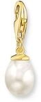 Thomas Sabo Damen Charm S&uuml;&szlig;wasserzuchtperle, 750er Gelbgold, GOLD, 2,4 CM