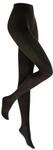 KUNERT Strickstrumpfhose "Velvet", 80 den, f&uuml;r Damen, braun, 36/38