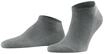 FALKE Family Sneakersocken, Baumwollmischung, f&uuml;r Herren, grau, 39-42