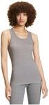 FALKE Unterhemd, Wollanteil, geruchshemmend, f&uuml;r Damen, grau, XS