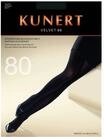 KUNERT Feinstrumpfhose "Velvet 80", 80 DEN, Spitzenflachnaht, f&uuml;r Damen, schwarz,