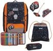 Scout&reg; Schulranzen-Set, 5-teilig, orange, 99