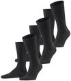 FALKE Family Socken, 3er-Pack, f&uuml;r Herren, grau, 39-42