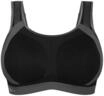 Anita Extreme Control+ Sport-BH, Bel&uuml;ftungszonen, nahtlos, f&uuml;r Damen, schwarz, 65F