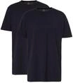 LERROS T-Shirt, 2er-Pack, Baumwolle, f&uuml;r Herren, blau, S