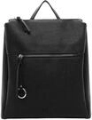 SURI FREY Tagesrucksack, Rei&szlig;verschluss, Leder-Optik, Damen, schwarz, 99