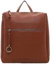SURI FREY Tagesrucksack, Rei&szlig;verschluss, Leder-Optik, Damen, braun, 99
