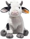 Steiff Soft Cuddly Friends Kuscheltier "Cobb Kuh", sitzend, wei&szlig;, 99