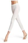 FALKE Pure Matt Caprileggings, 50 DEN, semi-blickdicht, f&uuml;r Damen, wei&szlig;, S