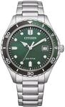 CITIZEN&reg; Herren Armbanduhr "AW1828-80X", GR&Uuml;N