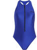 Calvin Klein Badeanzug, Reißverschluss, für Damen, blau, S