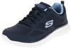 SKECHERS® Burns Sneaker "Agoura", Leder-Details, Mesh, für Herren, blau, 47.5