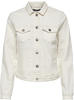 ONLY® Jeansjacke, Brusttaschen, Knopfleiste, für Damen, beige, 38