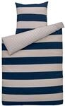 TOM TAILOR Renforc&eacute;-Bettw&auml;sche, blau|beige, 155X220