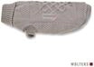 WOLTERS Hunde-Strickpullover, grau, 35 CM