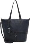 Tamaris Shopper, Rei&szlig;verschluss, Anh&auml;nger, f&uuml;r Damen, blau, 99