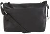 PICARD Schultertasche, Leder, Anh&auml;nger, uni, f&uuml;r Damen, schwarz, 99