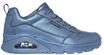 SKECHERS&reg; Uno Galactic Gal Sneaker, Metallic-Look, Logo-Details, f&uuml;r Damen, blau,