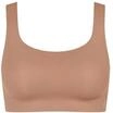 sloggi Zero Feel 2.0 Bustier, Komforttr&auml;ger, f&uuml;r Damen, beige|braun, XS