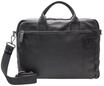 strellson Laptoptasche, Leder, Laptopfach 18,4", f&uuml;r Herren, schwarz