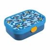 MEPAL Brotdose mit Gabel Stitch Campus 750 ml, blau|gelb, 17,8X13,2CM