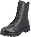remonte&reg; Schn&uuml;rstiefeletten, Schn&uuml;rung, Leder, f&uuml;r Damen, schwarz, 36
