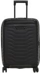 Samsonite 4-Doppelrollen-Trolley, Hartschale, Schnellzugriff, schwarz, 55