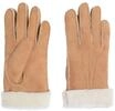 Otto Kessler Lederhandschuhe, Ziern&auml;hte, f&uuml;r Damen, beige, 7 1/2