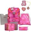 DerDieDas&reg; Schulranzen-Set, 6-teilig, pink, 99