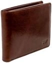 BRAUN B&Uuml;FFEL Brieftasche, Rindsleder, RFID-Schutz, f&uuml;r Herren, braun