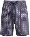 mey Tie Minimal Schlafanzug-Hose, kurz, Baumwolle, f&uuml;r Herren, blau, S