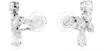 SWAROVSKI Damen Ohrclips, 99 SILBER,