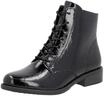 remonte&reg; Schn&uuml;rstiefeletten, Blockabsatz, Leder, f&uuml;r Damen, schwarz, 36