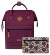 CABAÏA Laptoprucksack, lila|rot, 99