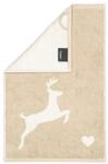 Cawö G&auml;stehandtuch, beige, 70X140