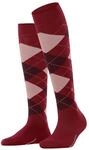 Burlington Kniestr&uuml;mpfe Marylebone, Rippb&uuml;ndchen, f&uuml;r Damen, rot, 36-41