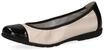 Caprice Ballerinas, Leder, Lack-Overlays, f&uuml;r Damen, beige, 37
