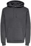 ONLY & SONS Hoodie "Ceres", Tunnelzug, K&auml;ngurutasche, f&uuml;r Herren, grau, L