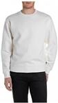 REPLAY Sweatshirt, Rippb&uuml;ndchen, f&uuml;r Herren, wei&szlig;, L