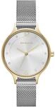 SKAGEN Damenuhr "SKW2340", GOLD/ SILBER