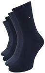 TOMMY HILFIGER Socken, 4er-Pack, f&uuml;r Damen, blau, 39-42