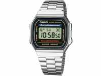 CASIO Digitaluhr "A168WA-1YES", silber