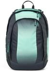 Satch Schulrucksack, Rei&szlig;verschluss, Laptopfach, t&uuml;rkis|grau, 99