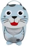 Affenzahn Kindergartenrucksack, Namensschild, Ziehzunge, blau, 99