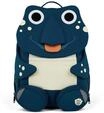 Affenzahn Kindergartenrucksack, Adressschild, Ziehzunge, blau, 99